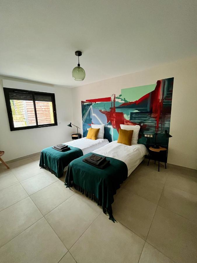 Les Bobos A La Ferme Bed & Breakfast La Madelaine-sous-Montreuil Exterior foto