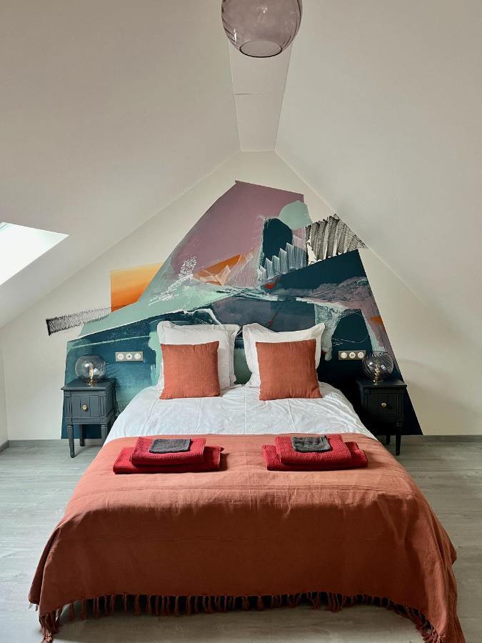 Les Bobos A La Ferme Bed & Breakfast La Madelaine-sous-Montreuil Exterior foto