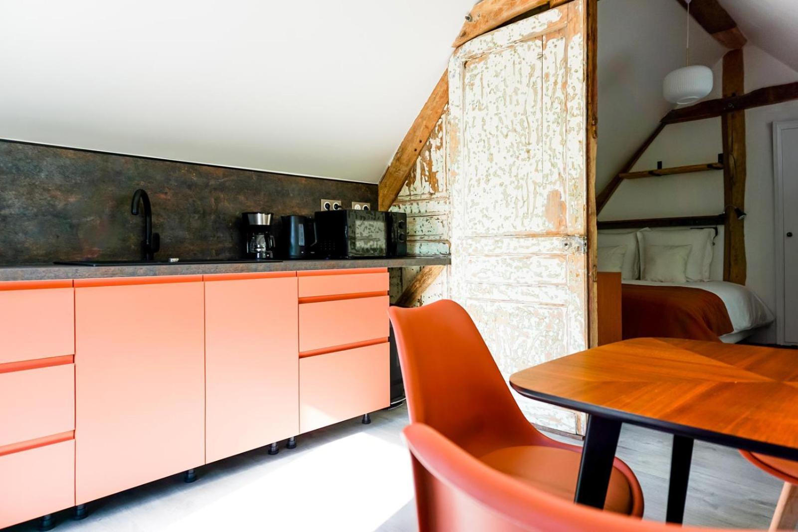 Les Bobos A La Ferme Bed & Breakfast La Madelaine-sous-Montreuil Exterior foto